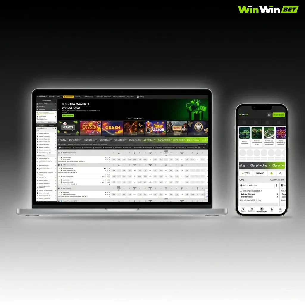 Clean Somali betting website homepage showing navigation bar with Sports, Casino, Live Betting, and Promotions sections