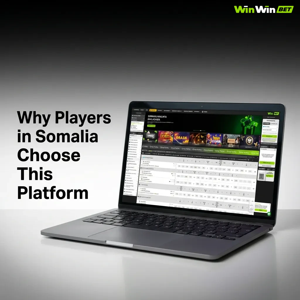 Somali players choosing secure sports betting platform with mobile app and SSL encryption for safe gaming